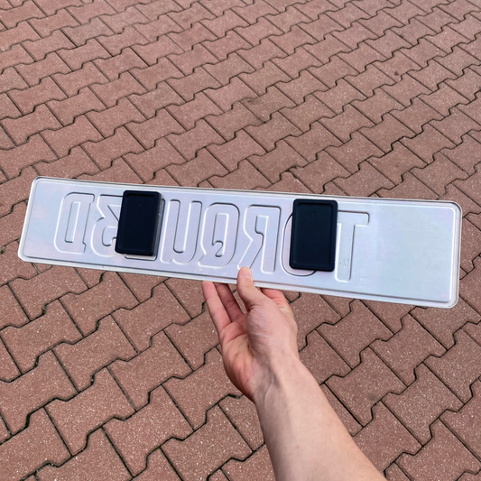 Magnetyczne mocowanie tablicy rejestracyjnej-magplate